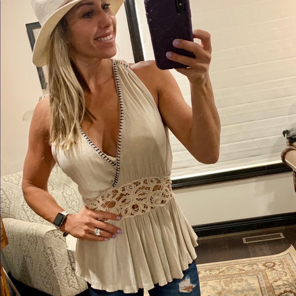 Free People Halter Tank